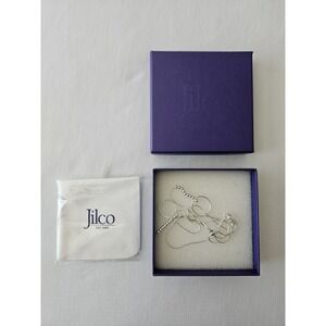 JILCO Sterling Silver 925 Snake Chain Beaded Bolo Tie Necklace